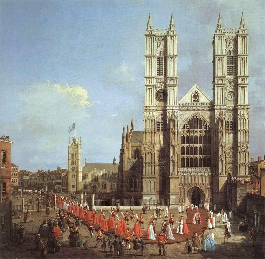 Westminster Abbey in 1749